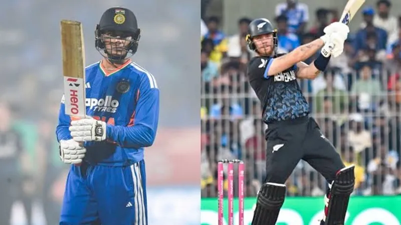 Which T20 Opener Is More Destructive in the Powerplay, Abhishek Sharma or Finn Allen? (SEO image)