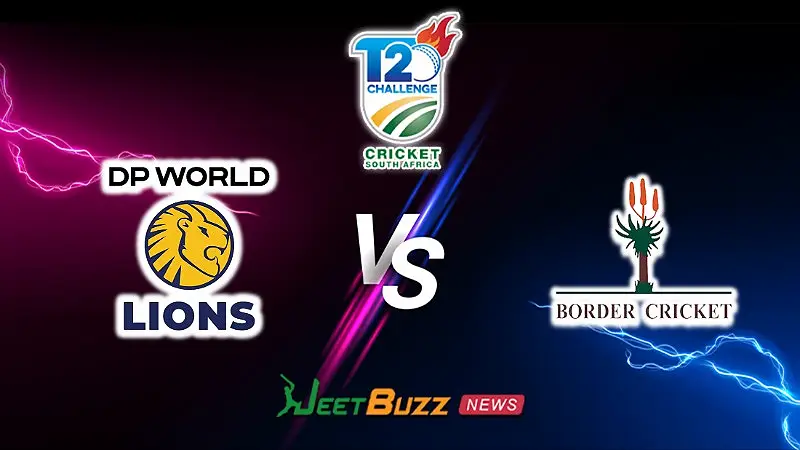 Lions vs Border Prediction Today | CSA Pro20 Cup 2026 | Pool B | Oct 13 – Who will win today’s match between LIONS vs BOR? (SEO image)