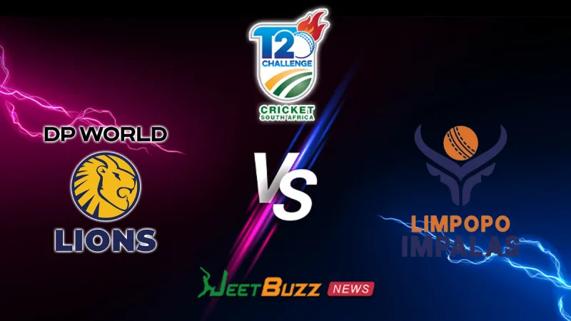 Lions vs Limpopo Prediction Today | CSA Pro20 Cup 2026 | Pool B | Oct 24 – Who will win today’s match between LIONS vs Limpo? (SEO image)