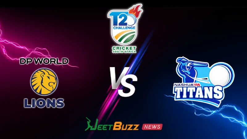 Lions vs Titans Prediction Today | CSA Pro20 Cup 2026 | Super Eights | Nov 01 – Who will win today’s match between LIONS vs TITNS? (SEO image)