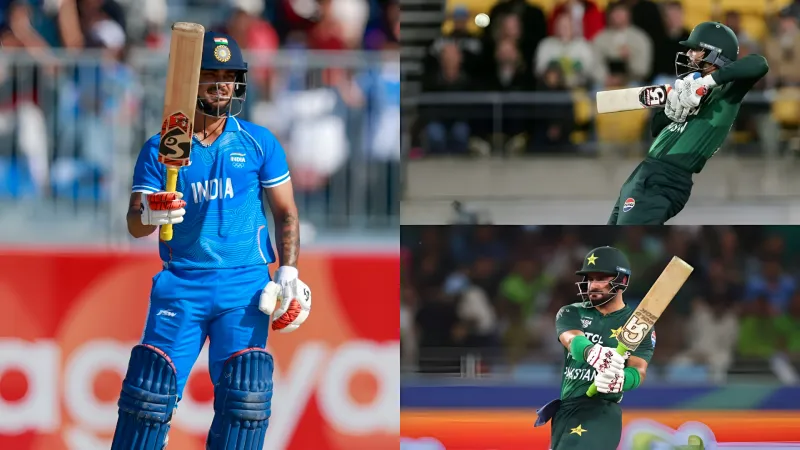 Top 3 batters to watch out for in Gold Medal match of Asian Games 2026 between India and Pakistan (SEO image)