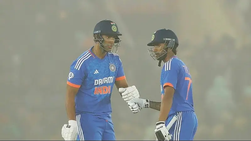 Which India T20I Finisher Has the Better Death-Over Record, Tilak Varma or Shivam Dube? (SEO image)