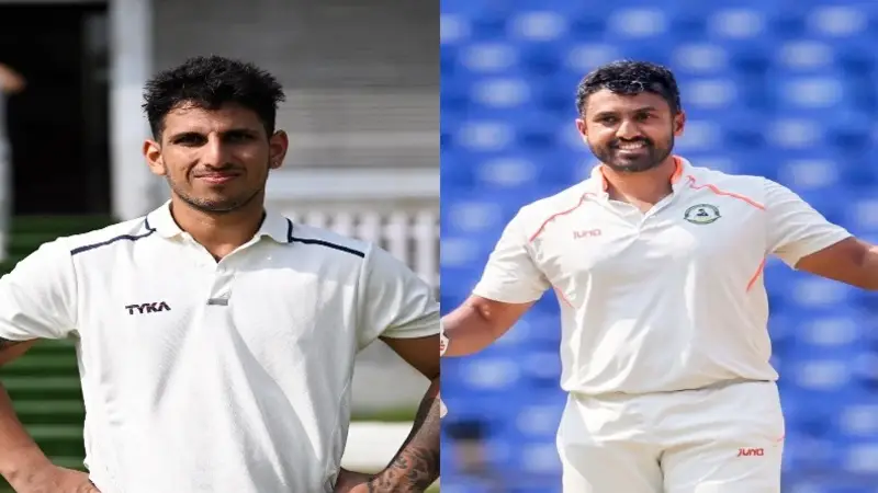 Which Ranji Trophy 2026 Opening Round Hundred Was Better, Madhav Kaushik’s 150 or Karun Nair’s 155? (SEO image)