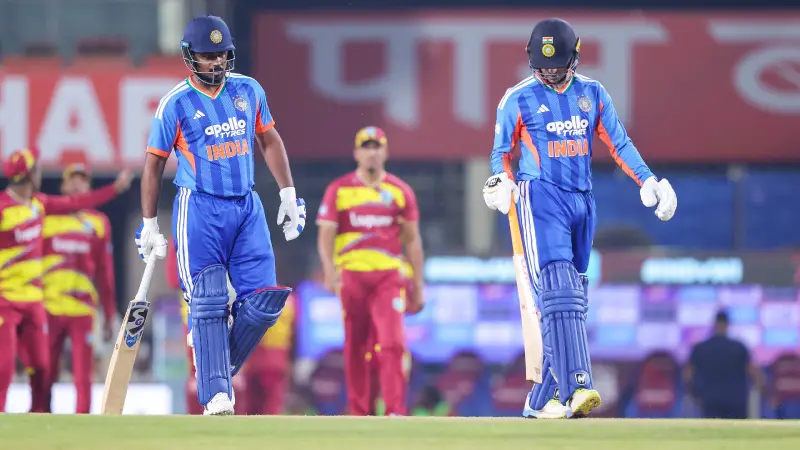 Why Should India Worry About Their Run-Outs Despite Beating West Indies in the Indore T20I? (SEO image)